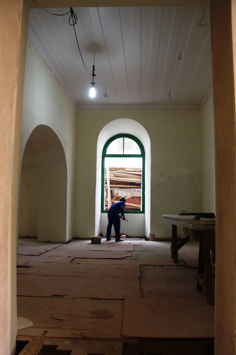 Obras da Casa de Câmara entram na reta final