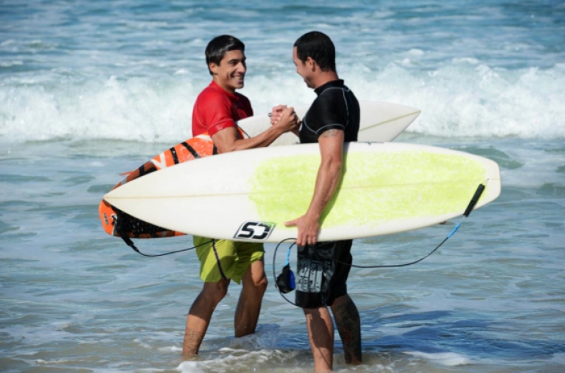 Da Indústria ao Santinho, SESI/SC da show de surf!         