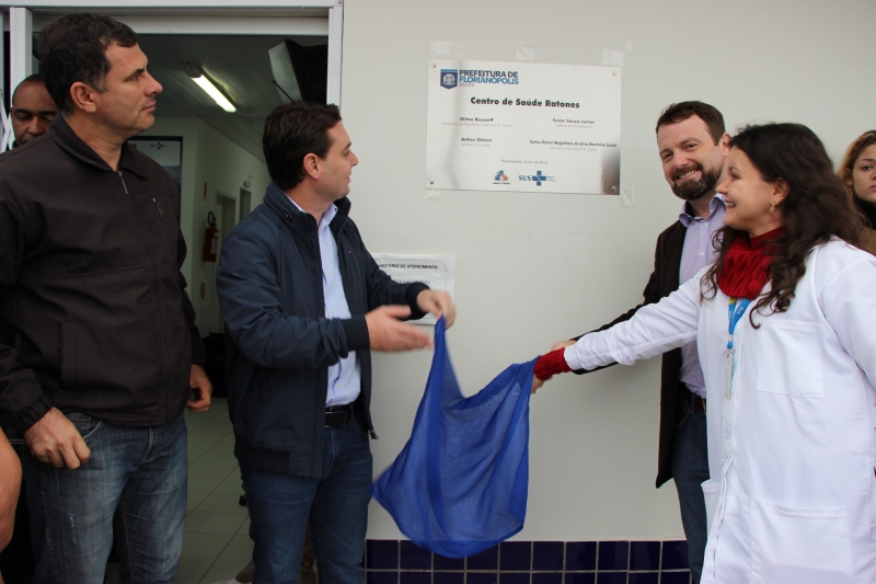 Prefeitura inaugura Centro de Saúde do bairro Ratones