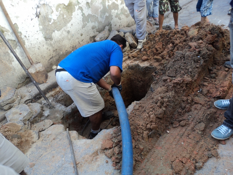 Rua em Capoeiras estará em obras até o fim da semana