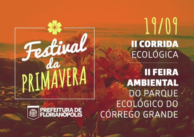Primavera será comemorada com festival