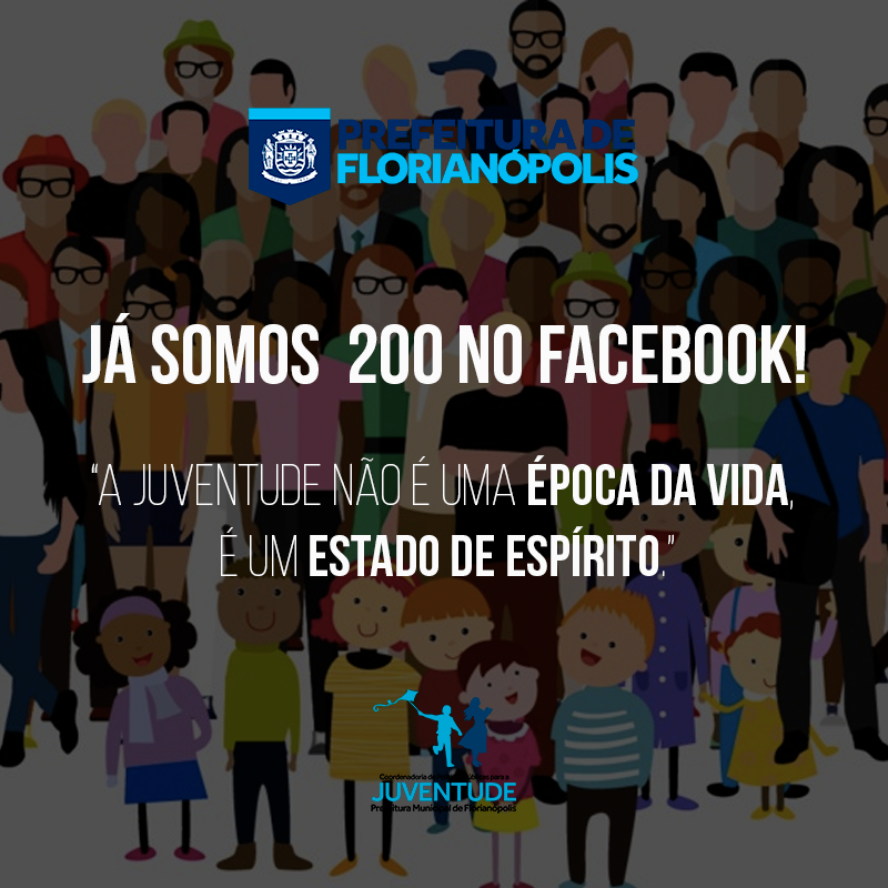 Somos 200 no Facebook!