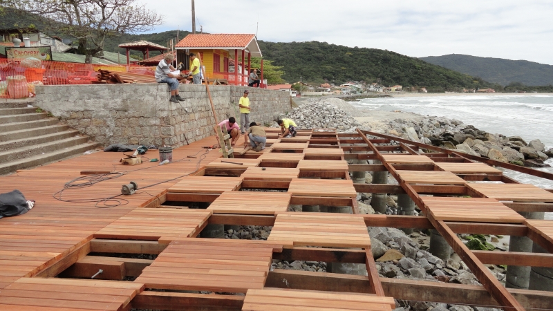 Obras na Armação garantem mais conforto e segurança