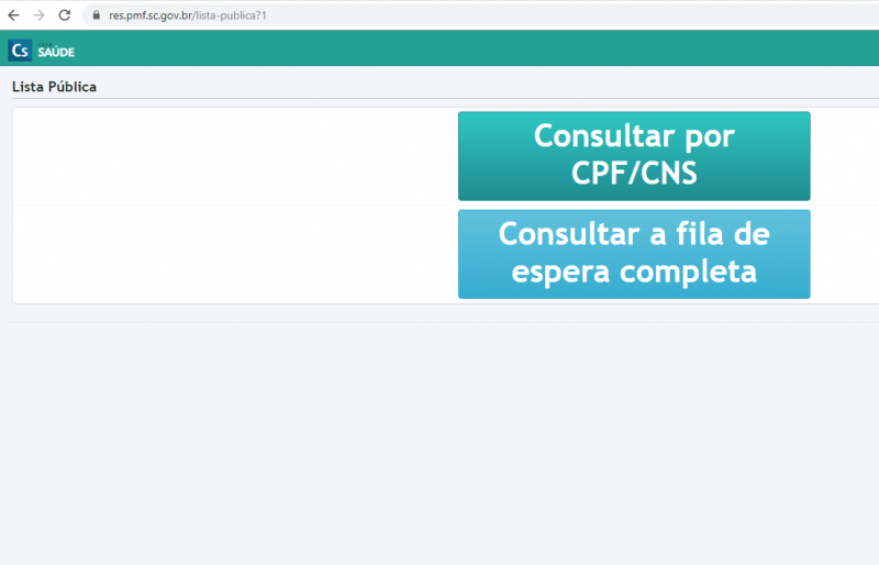 SMS lança novo portal para consulta da fila de espera do SUS em Florianópolis
