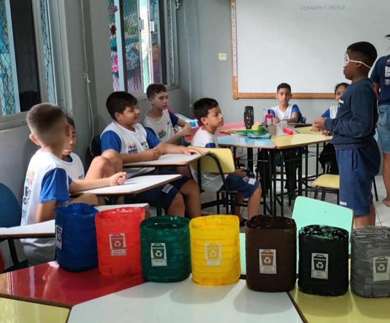 Estudantes da Capital aprendem a cuidar do meio ambiente no Projeto Nosso Planeta, Nossa Casa