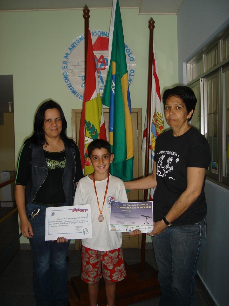Estudante da Capital conquista 3º lugar em Olimpíada Nacional