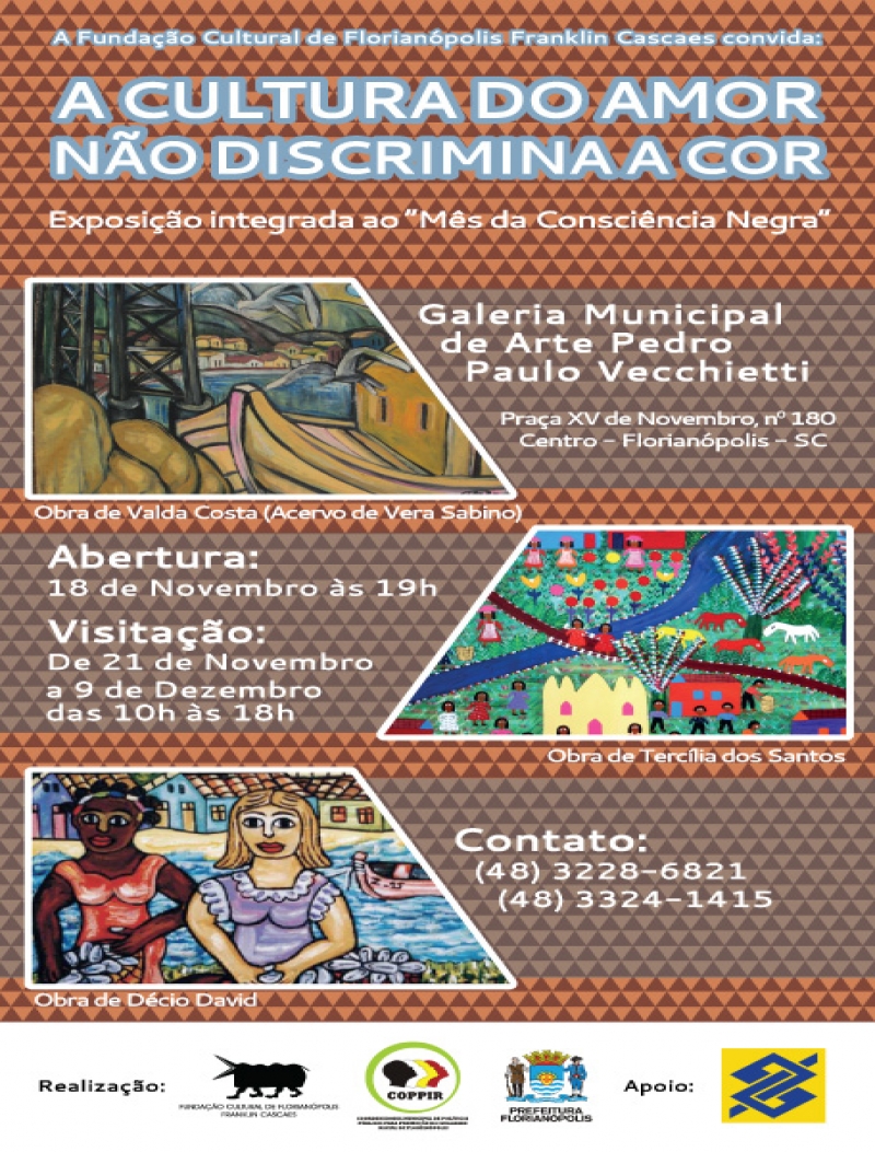 Abertura da exposição integrada ao Mês da Consciência Negra