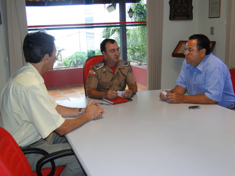 SMSDC - Visita o Comando Geral do Corpo de Bombeiros