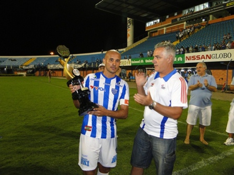O Avaí F.C. recebeu no sábado o Troféu 286 anos de Florianópolis.