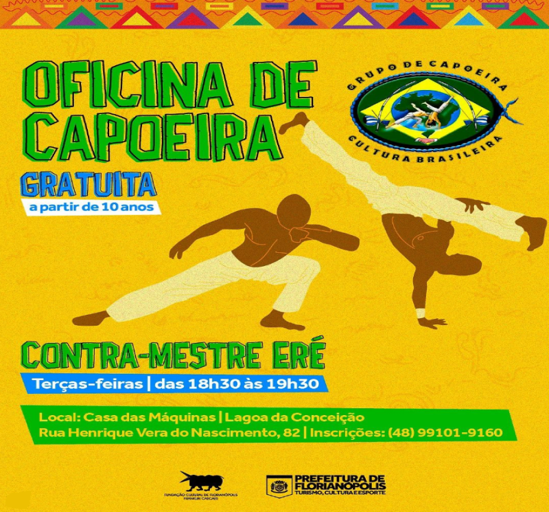 Oficina de Capoeira | Casa das Máquinas
