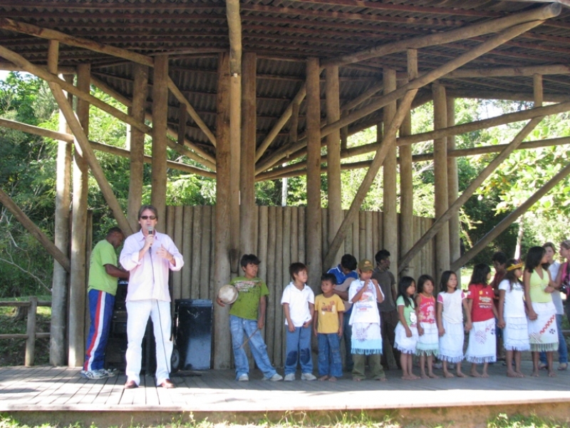 Dia do índio é comemorado no Parque Ecológico do Córrego Grande
