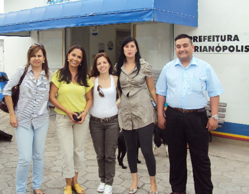 Delegação mineira veio conhecer Bem Estar Animal