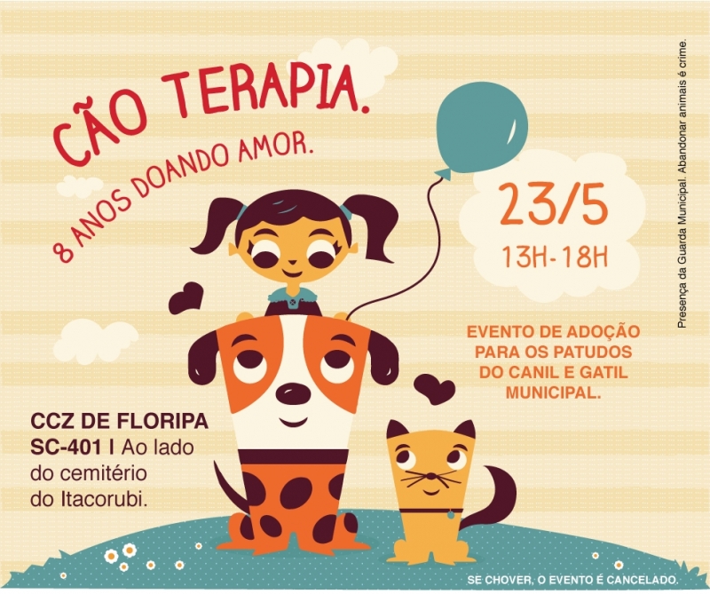 Bem-Estar Animal promove feira de adoção
