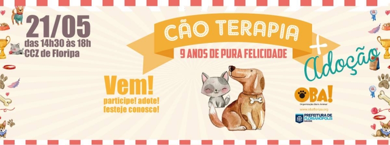 Dibea e OBA! celebram nove anos de Cão Terapia