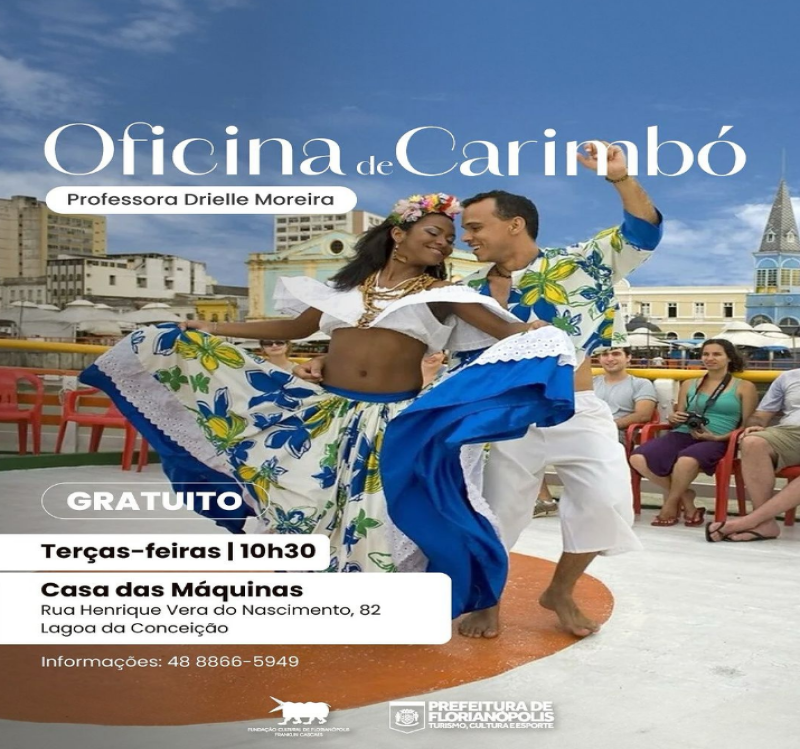 Oficina de Dança Carimbó | Casa das Máquinas