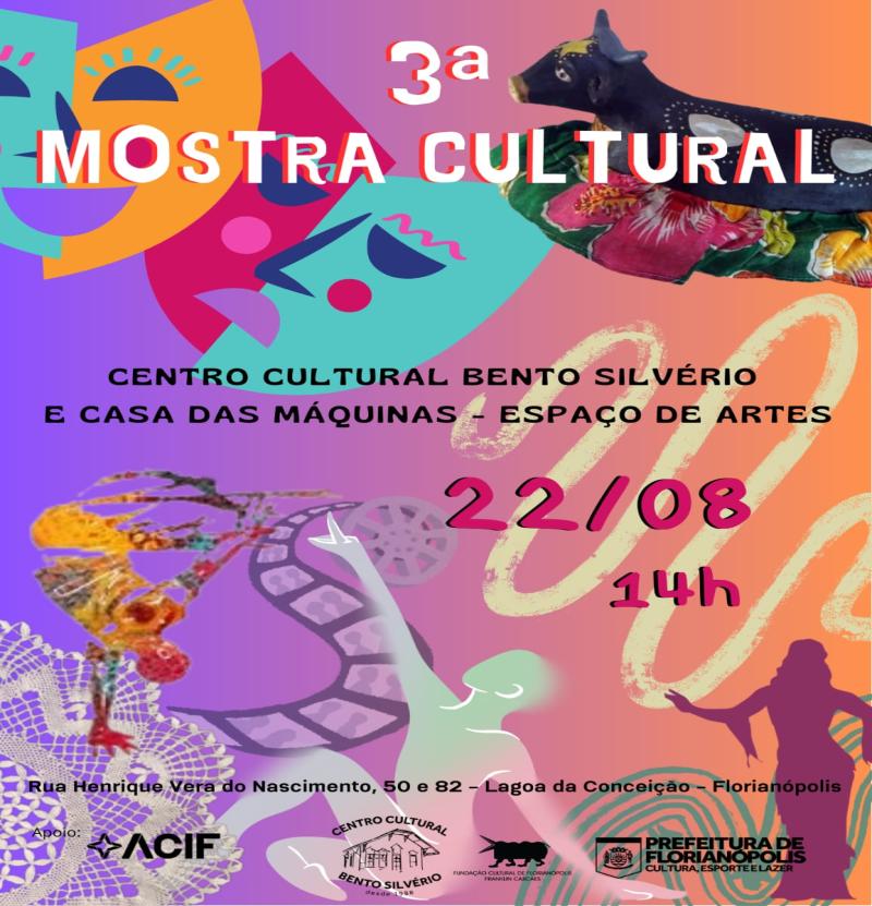 3ª Mostra Cultural – Centro Cultural Bento Silvério e Casa das Máquinas