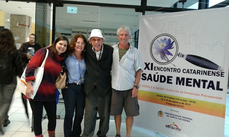 Morador da Casa de Apoio participa de congresso
