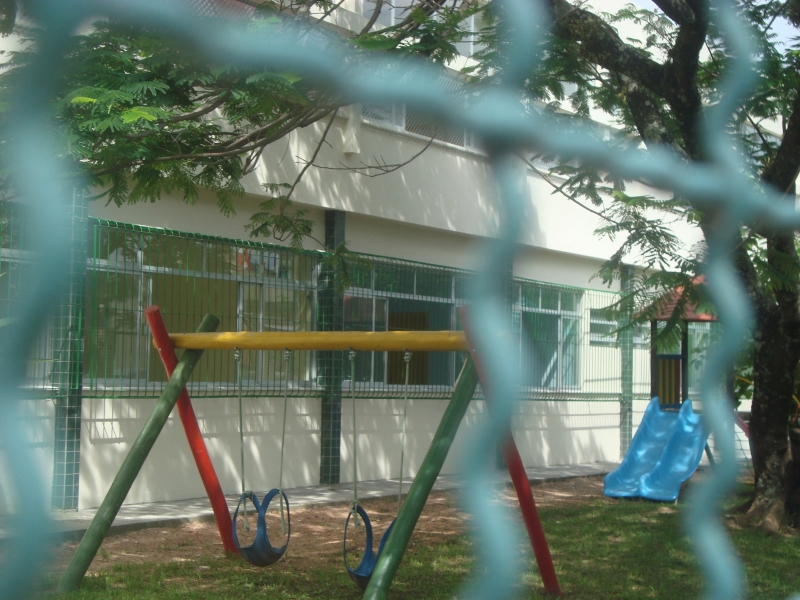Maciço do Morro da Cruz ganha Creche reformada