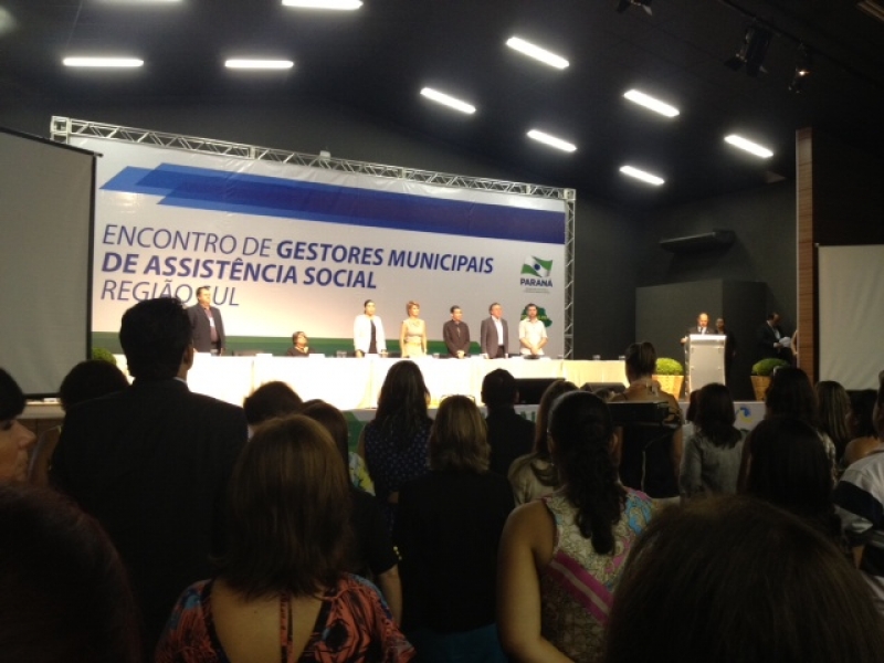 Assistência Social participa de Encontro Nacional de Gestores Municipais