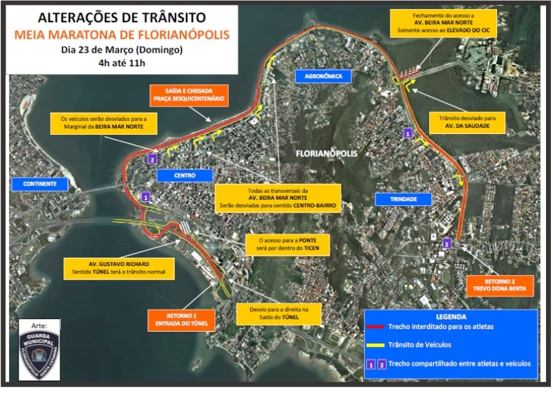 Meia Maratona vai alterar tráfego na Beira-mar Norte