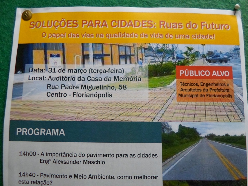 Soluções para cidades, tema de capacitação