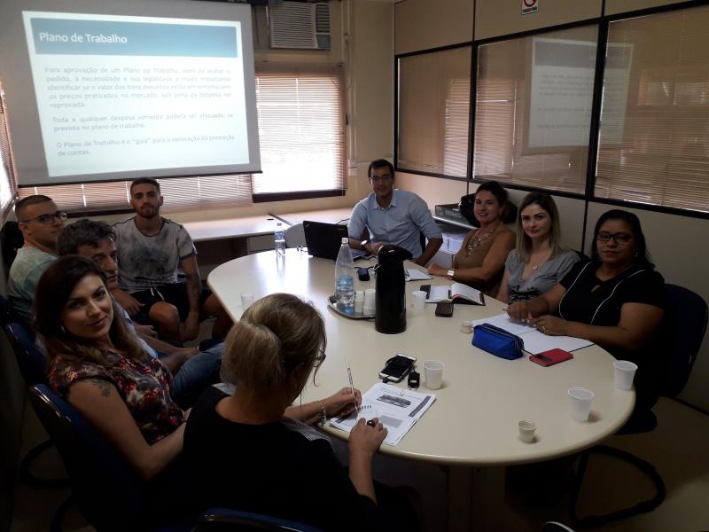 Controle Interno realiza formação para técnicos da Fundação Municipal de Esportes e Educação