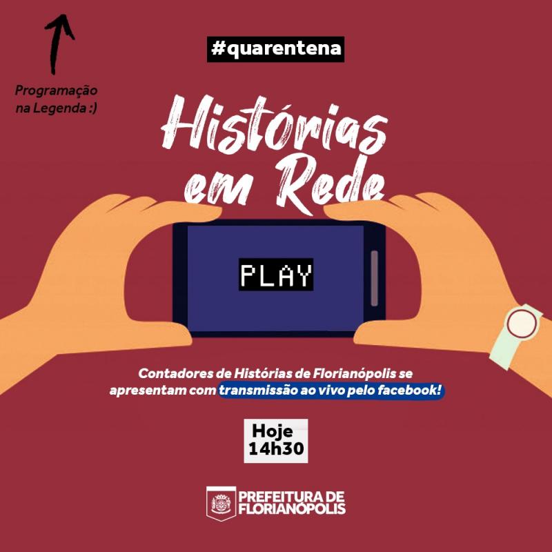 Programação da Contação de Histórias online