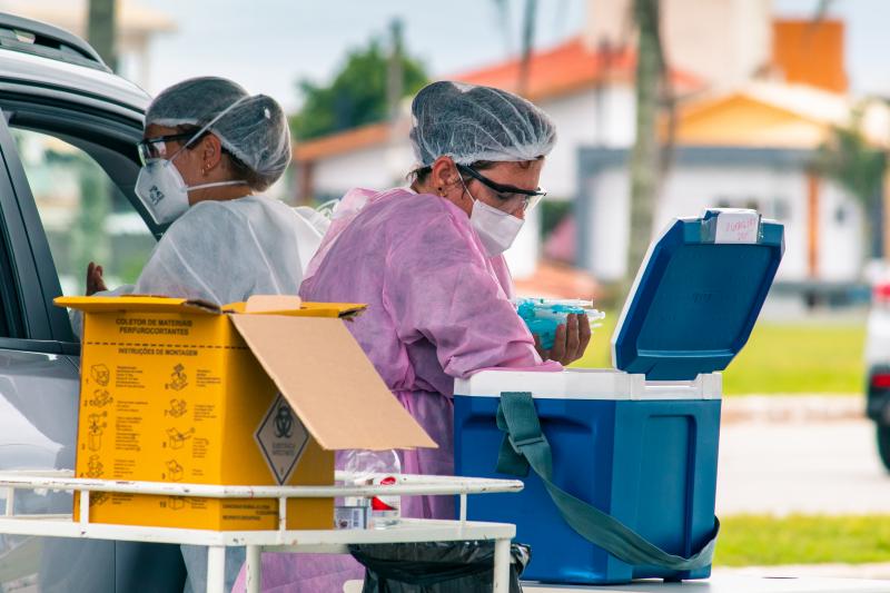Florianópolis aplica quase 3,5 mil doses em apenas um dia