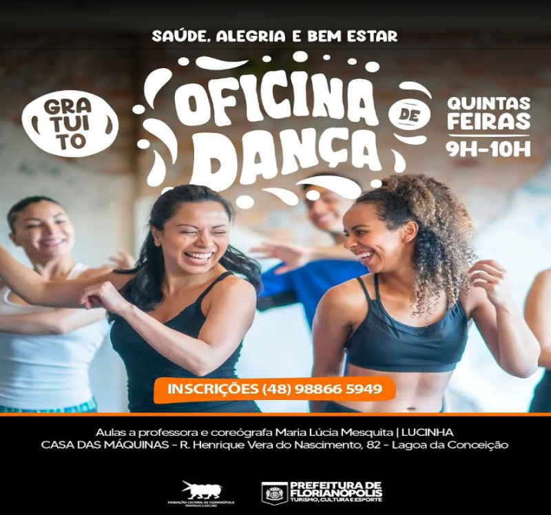 Oficina de Dança | Casa das Máquinas