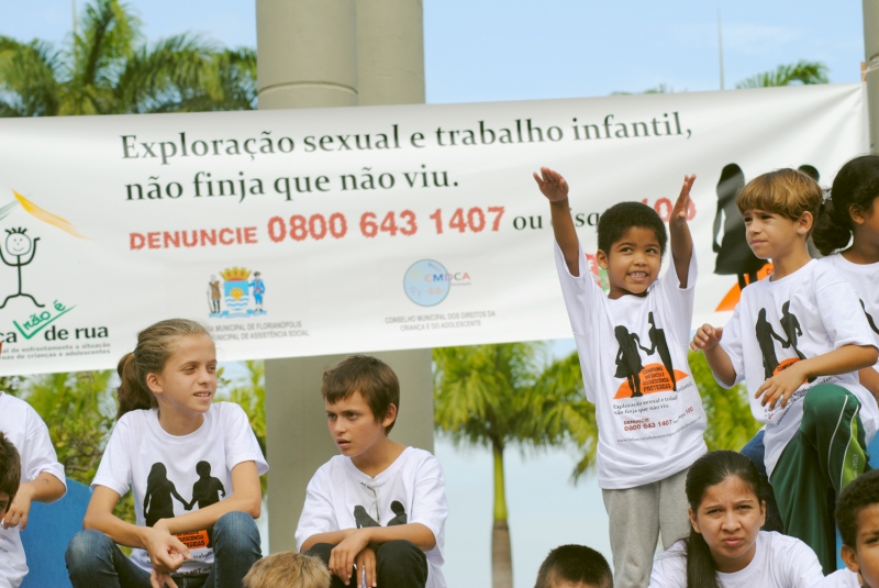 Secretaria de Assistência Social realiza ação contra o trabalho infantil