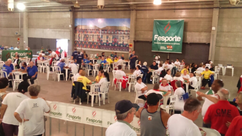 Emoção marca o final dos Jogos da Terceira Idade