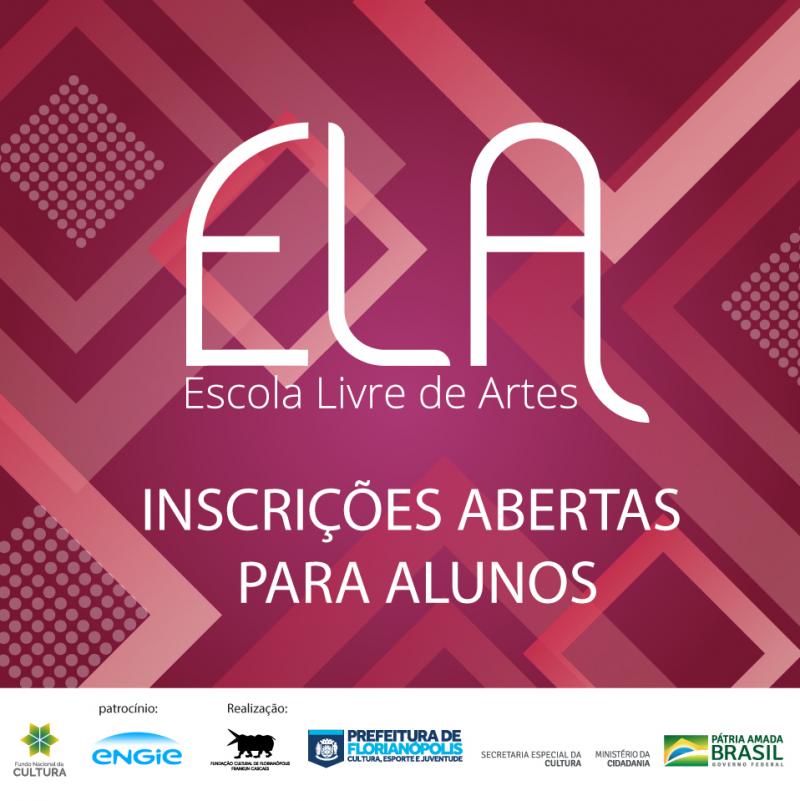 Escola Livre de Artes está com inscrições abertas