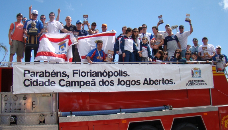 DESFILE DOS CAMPEÕES DOS 50º JOGOS ABERTOS 