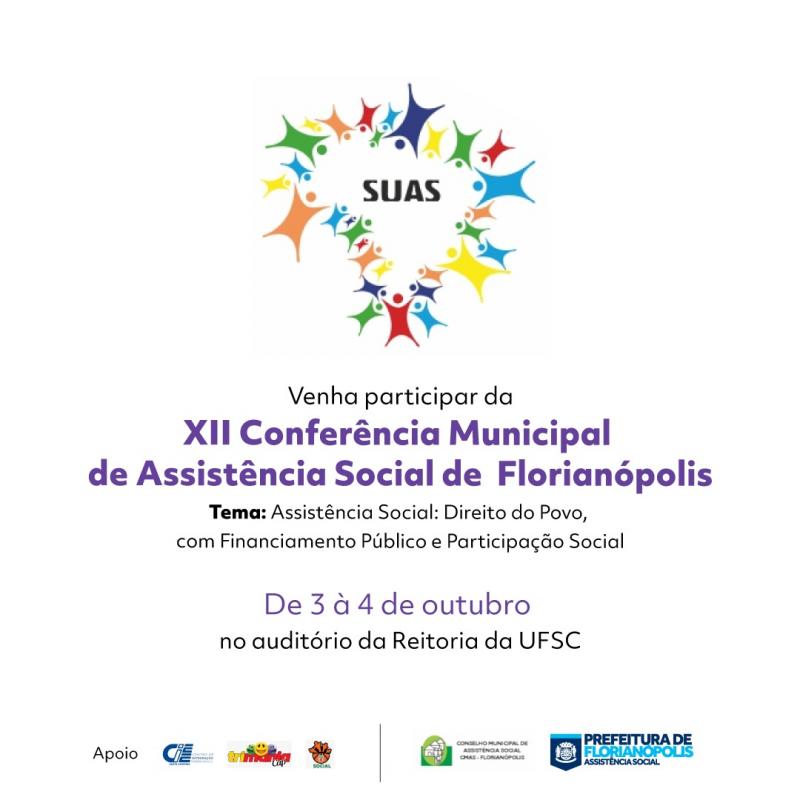 Prefeitura de Florianópolis promove Conferência Municipal de Assistência Social em outubro 