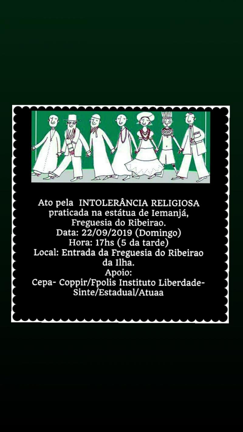 Ato Intolerância Religiosa