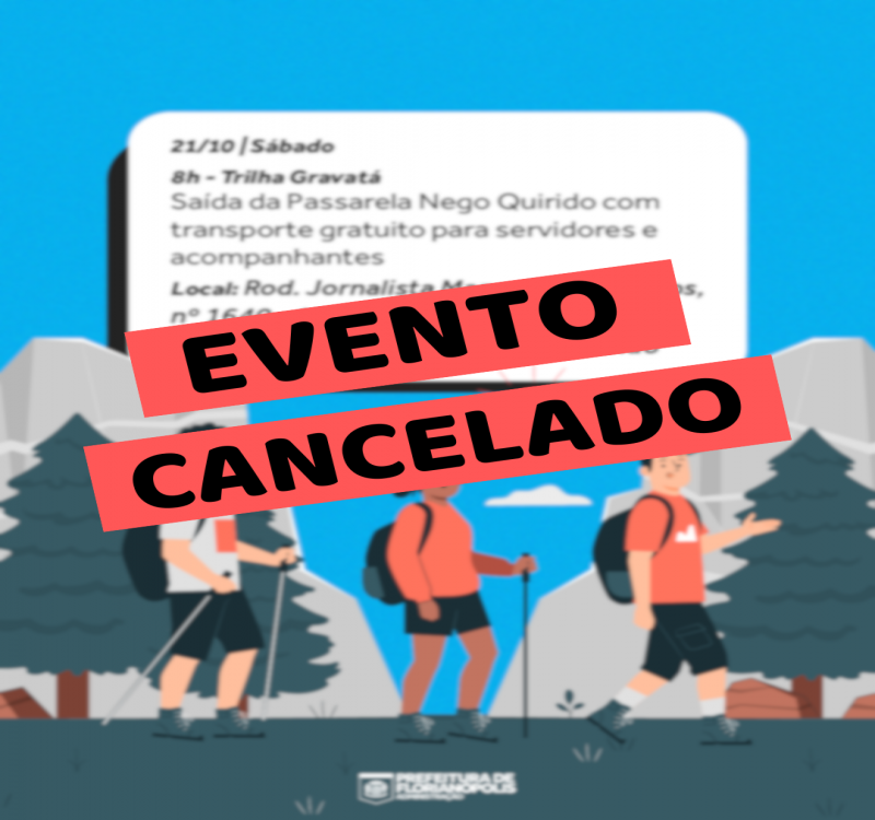 Eventos ao ar livre de sábado (21) e domingo (22) são cancelados