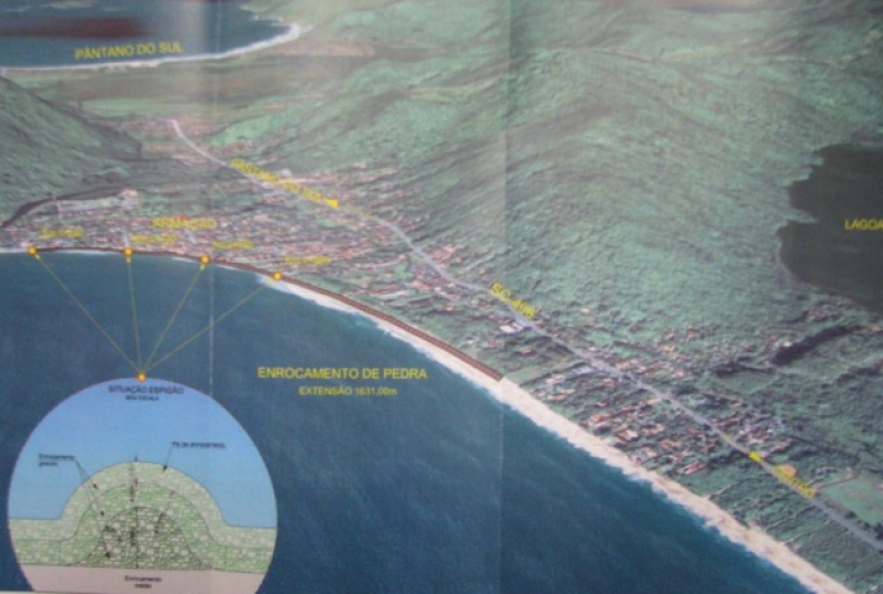 Praia da Armação tem revitalização retomada