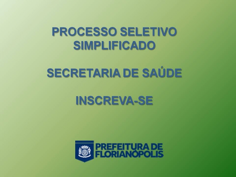 Aberto Processo Seletivo para médicos
