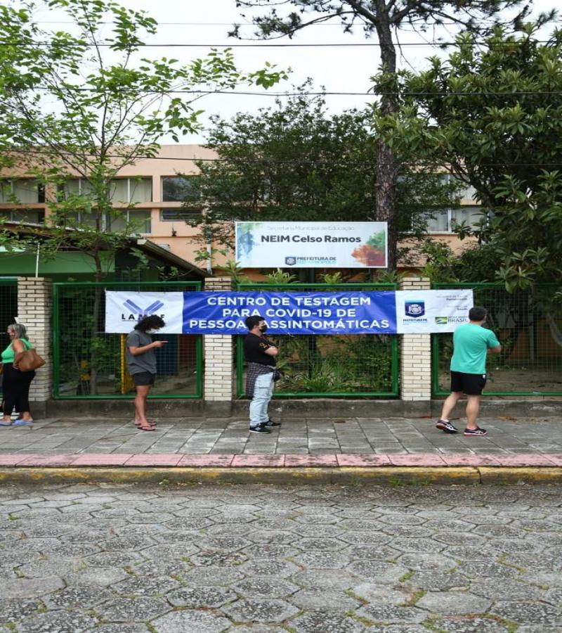 Pontos de testagem permanecem os mesmos para esta sexta-feira (21)