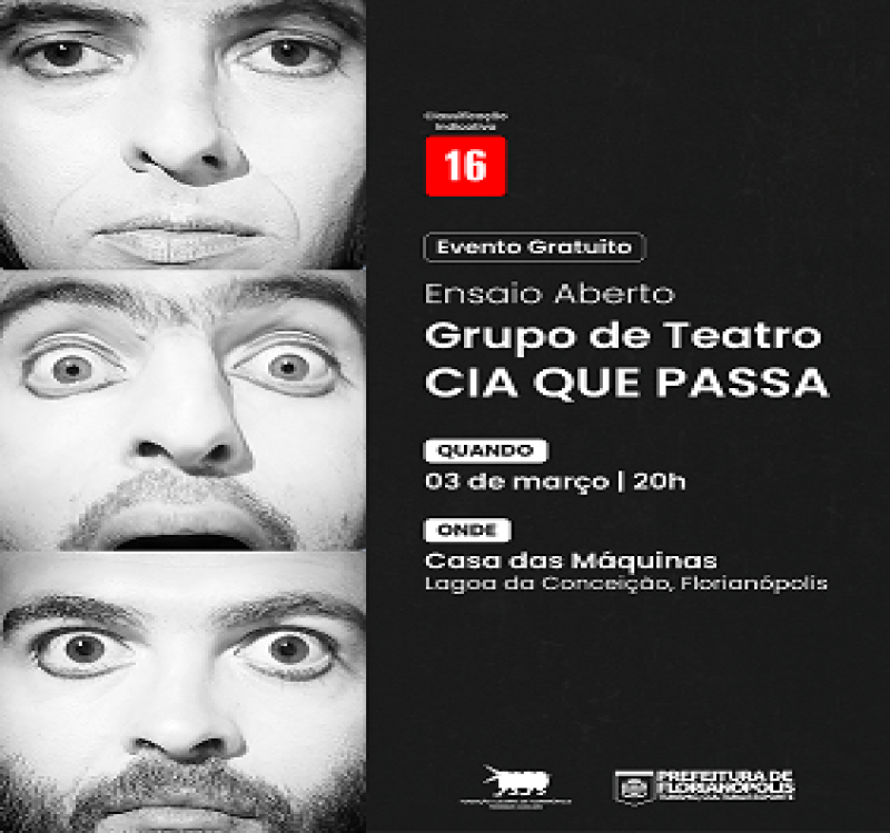 ENSAIO ABERTO // Grupo de Teatro Cia que Passa