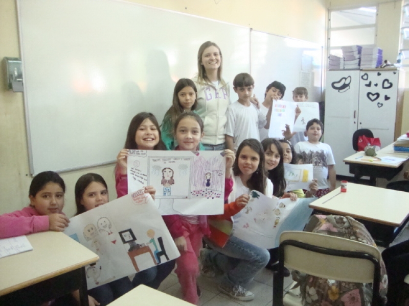 Trabalho escolar alerta para os perigos virtuais