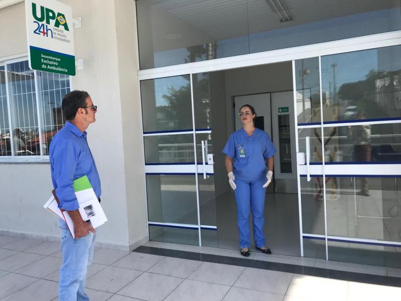 SMTAC visita a Unidade de Pronto Atendimento do Continente