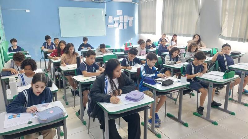 Estudantes do 2º, 5º e 9º ano têm prova de Português e Matemática
