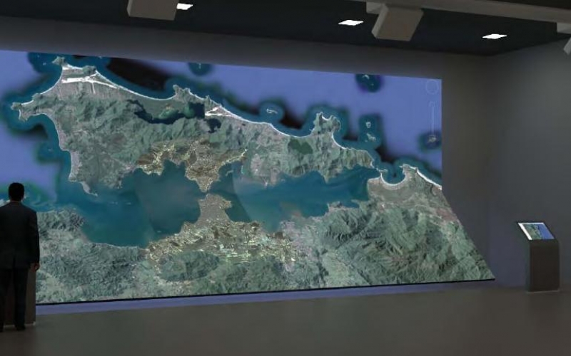 Prefeitura desenvolve maquete interativa de Florianópolis