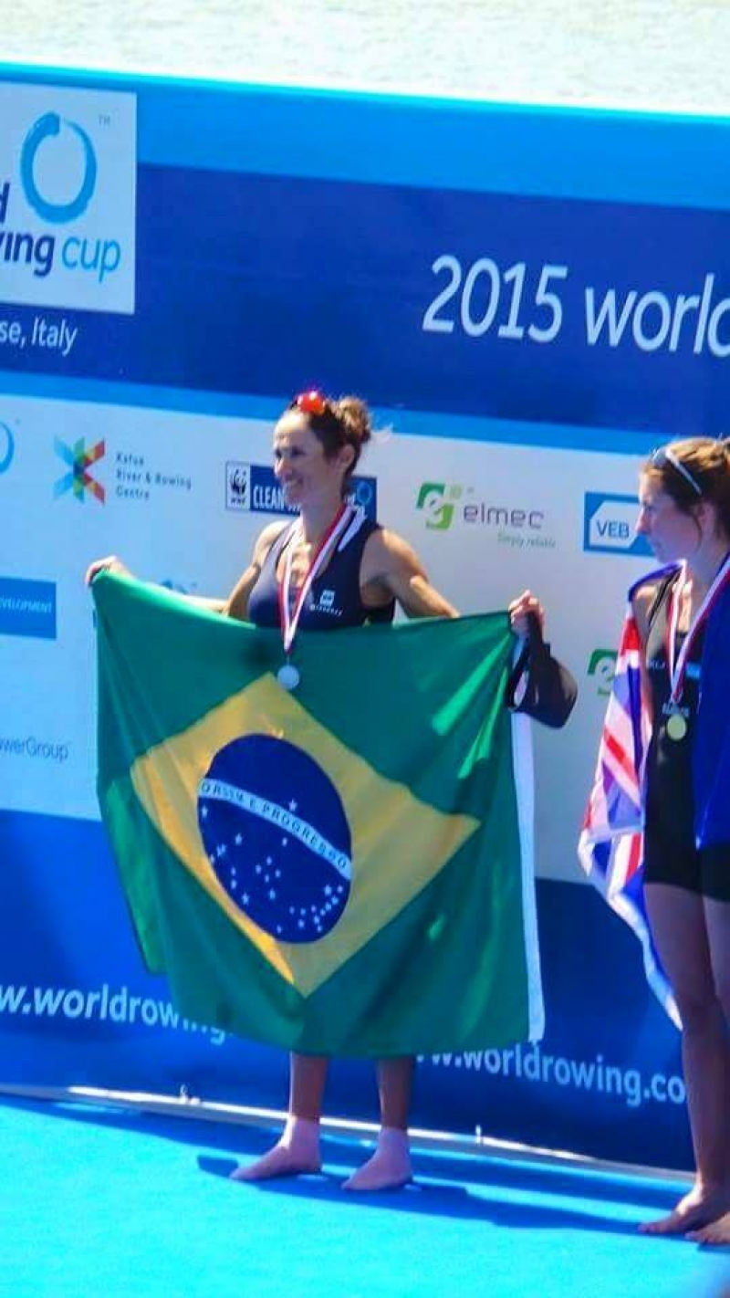 Fabiana Beltrame é prata na 2ª etapa da Copa do Mundo 