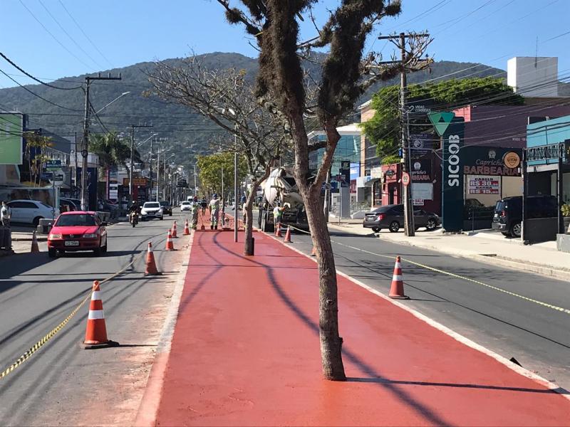 SMTAC acompanha obras na Avenida Madre Benvenuta