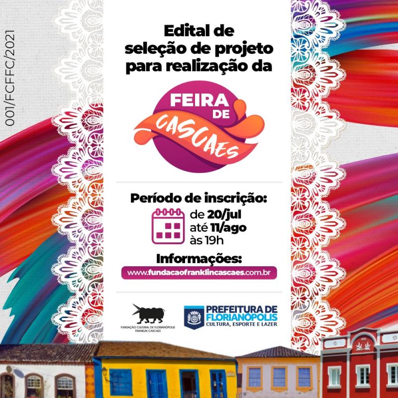 Edital aberto para Feira de Cascaes