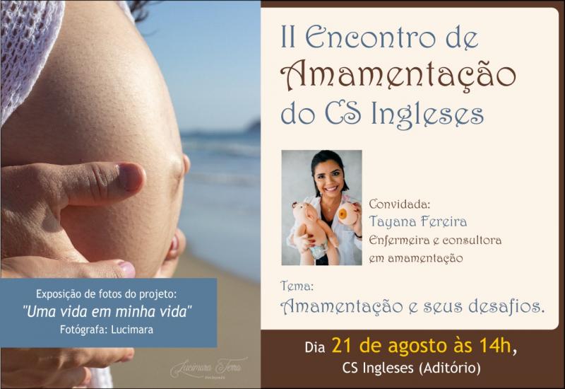 II Encontro de Amamentação CS Ingleses
