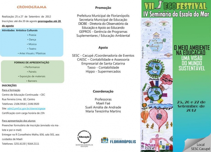 Evento socioambiental agita rede de ensino da capital