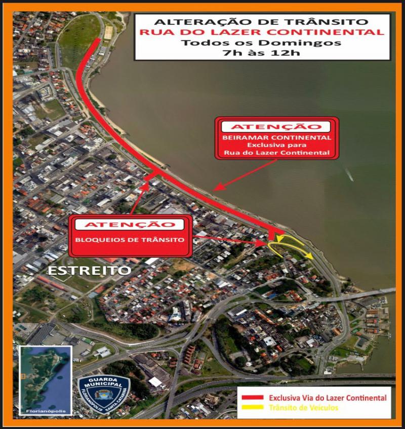 Prefeitura de Florianópolis amplia a Rua do Lazer para o bairro Estreito